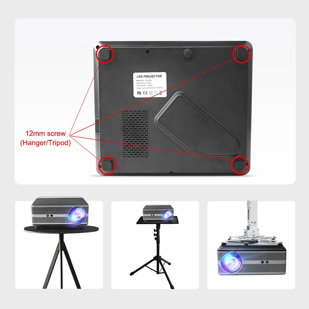 ThundeaL TD98W: Native 1080P Full HD Android Projector (4K Support)