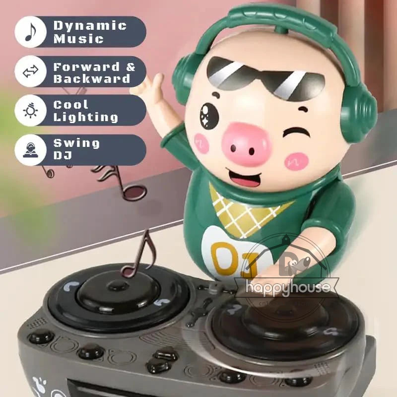 Dancing Pig Toy – Musical DJ Piggy with Lights & Fun for Kids!