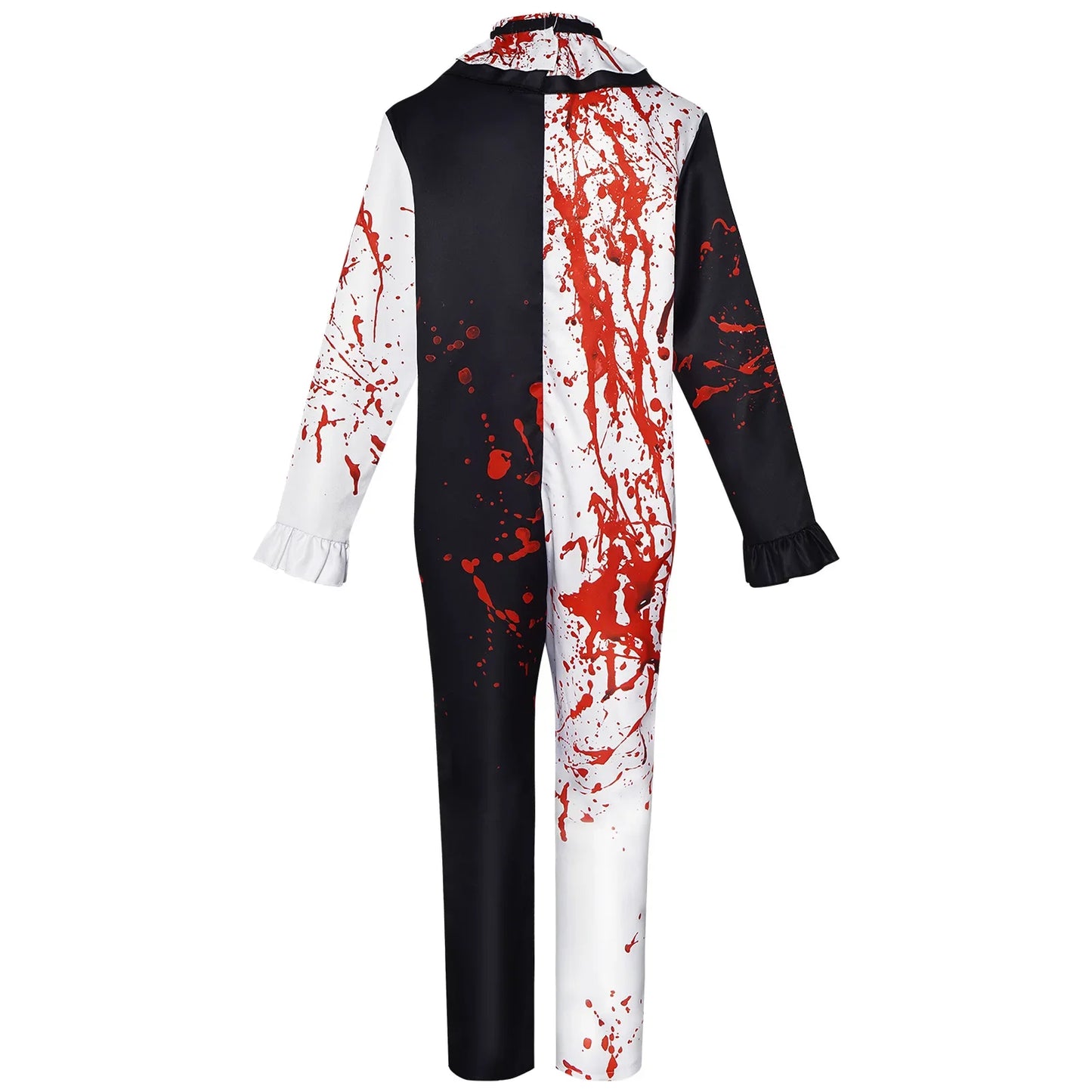 Horror Clown Costume – Terrifier 3 Bloody Jumpsuit for Halloween
