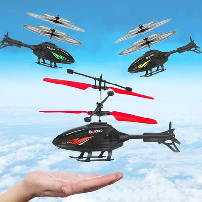 Wrist Induction Drone – Mini RC Helicopter for Kids with Impact Protection