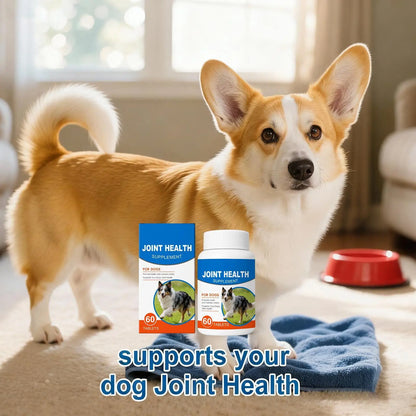 Joint Supplement for Large Dogs – 60 Natural Tablets for Daily Health & Senior Support