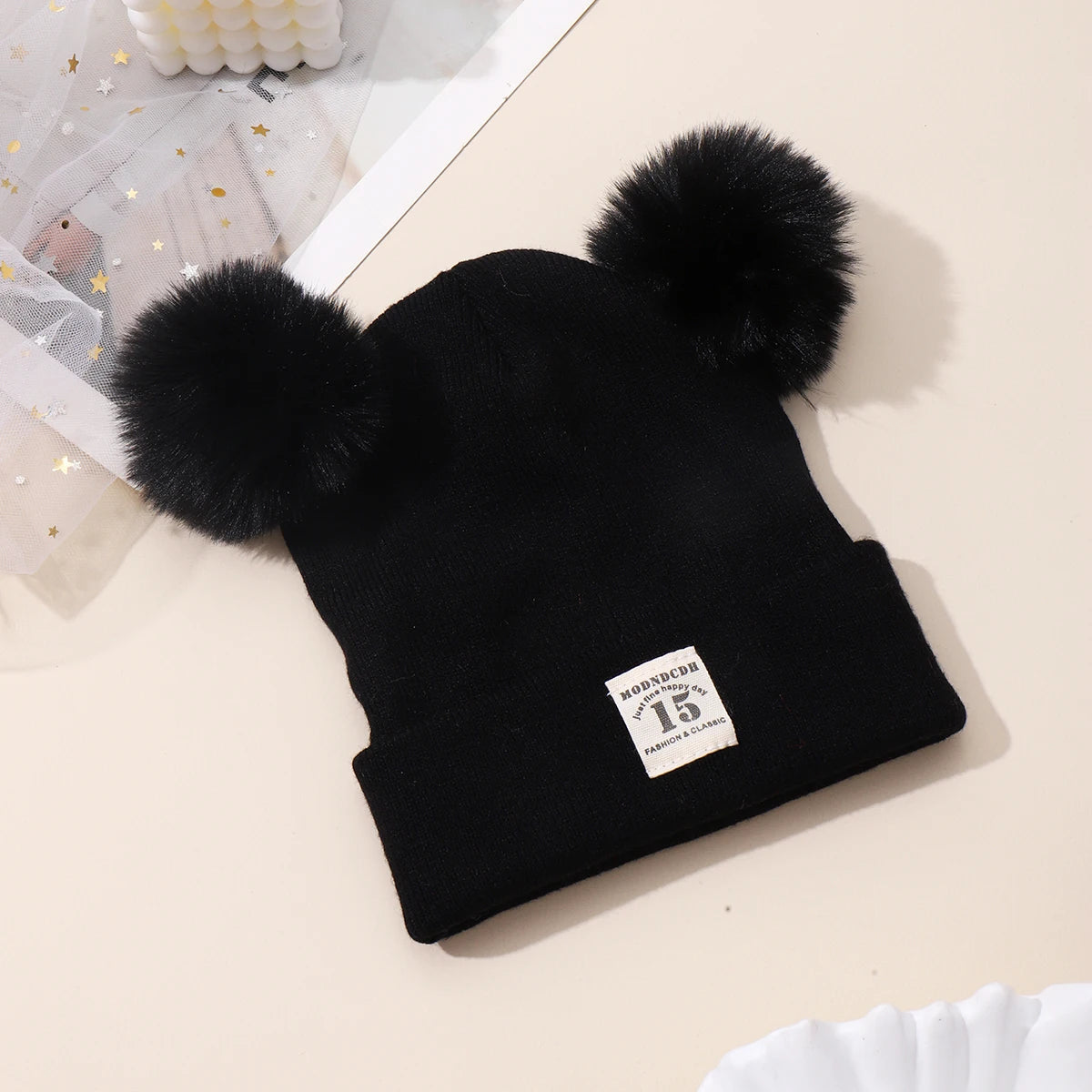 Soft Knitted Winter Cap for Babies & Kids