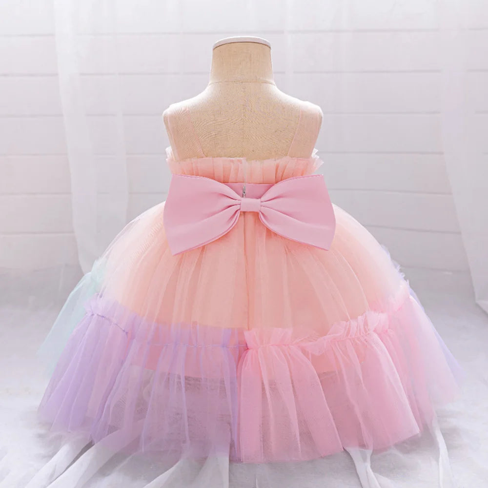 Baby Girl Dress – Elegant Party & Baptism Wear