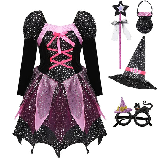 Enchanting Witch & Vampire Costume for Kids – Magic Awaits!