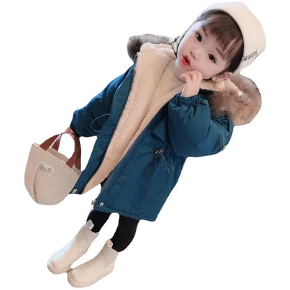 Children’s Thick Winter Jacket – Korean Fashion