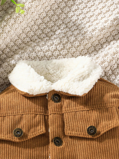 Casual Baby Winter Outwear – Long Sleeve Style