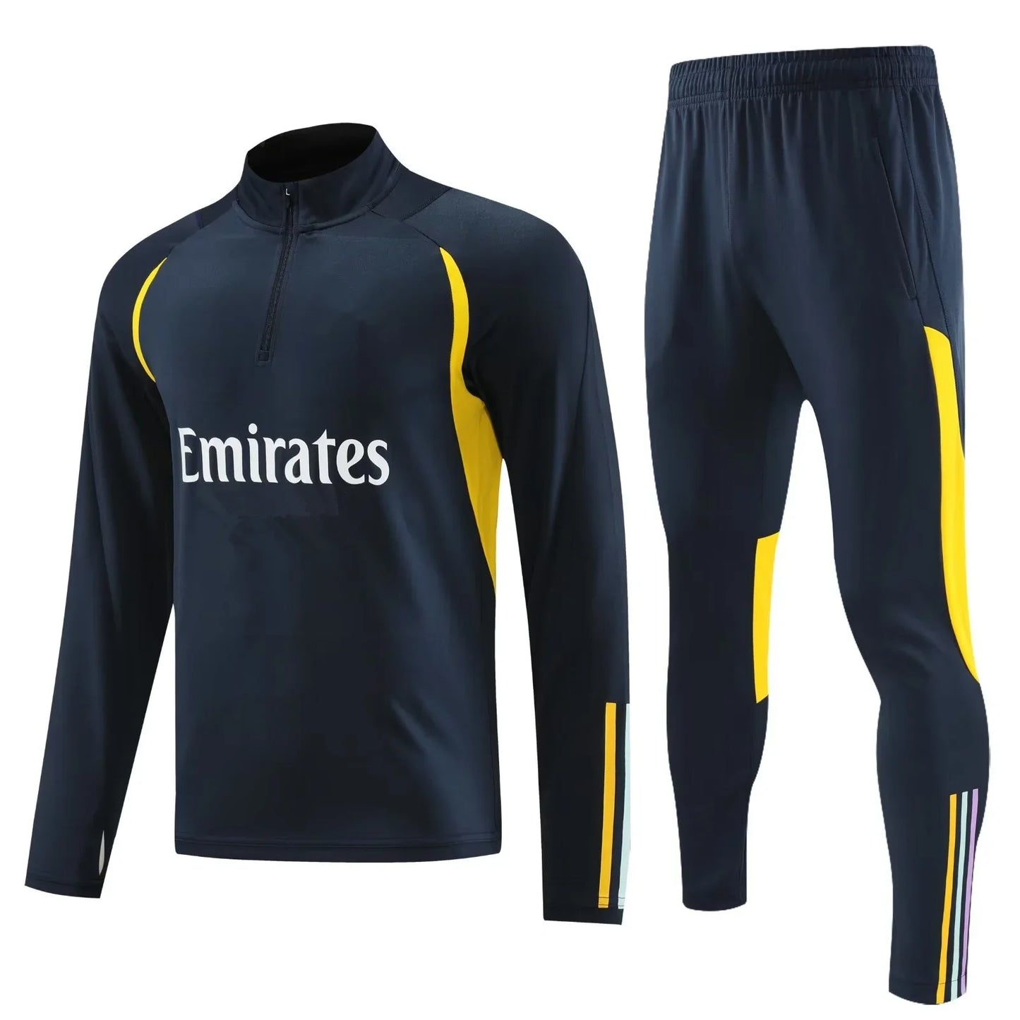 Madridistas Soccer Sports Set: Stylish Training Jacket & Jersey Kit