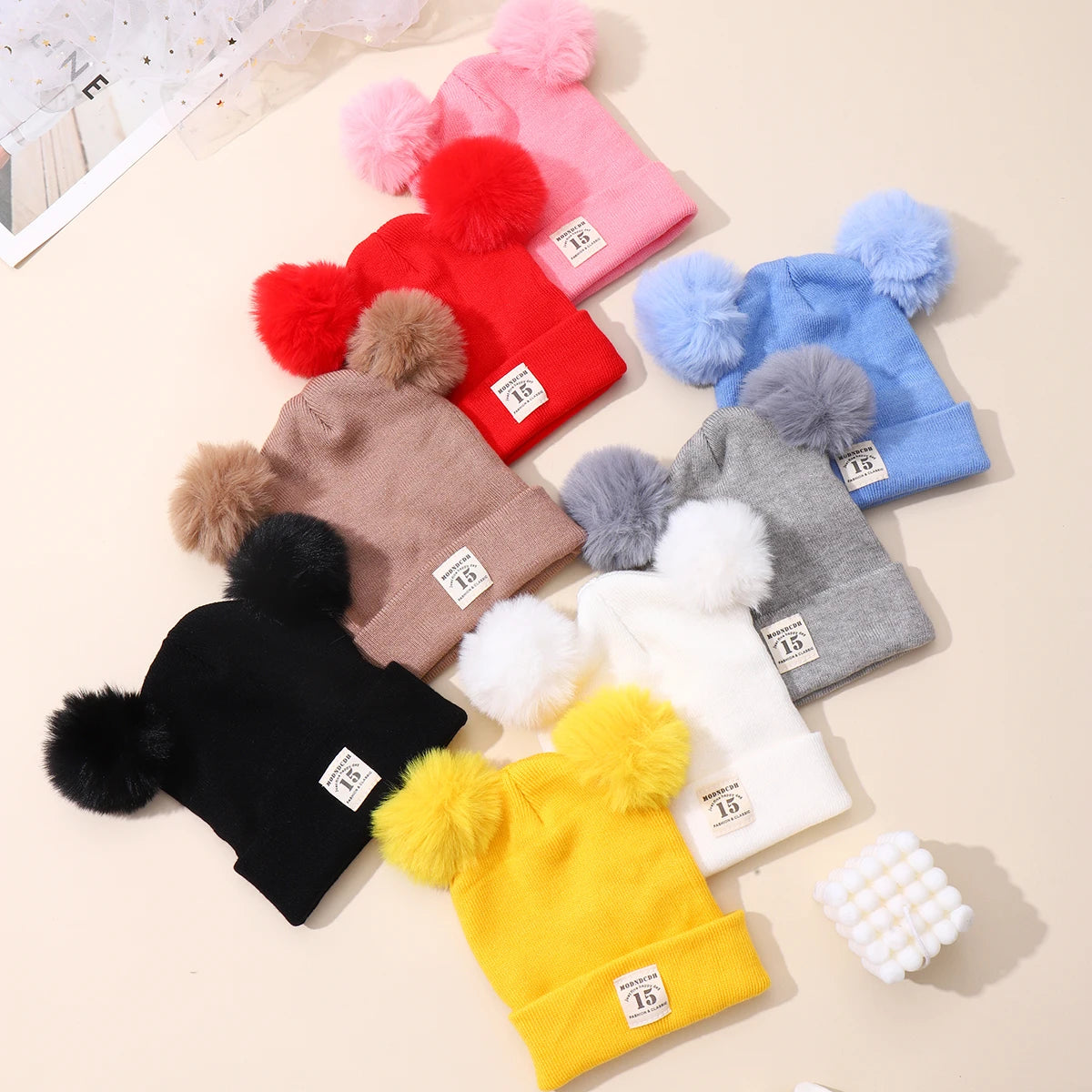 Soft Knitted Winter Cap for Babies & Kids