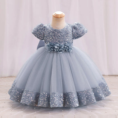 Infant Girl Special Occasion Dress – Baptism & Christmas