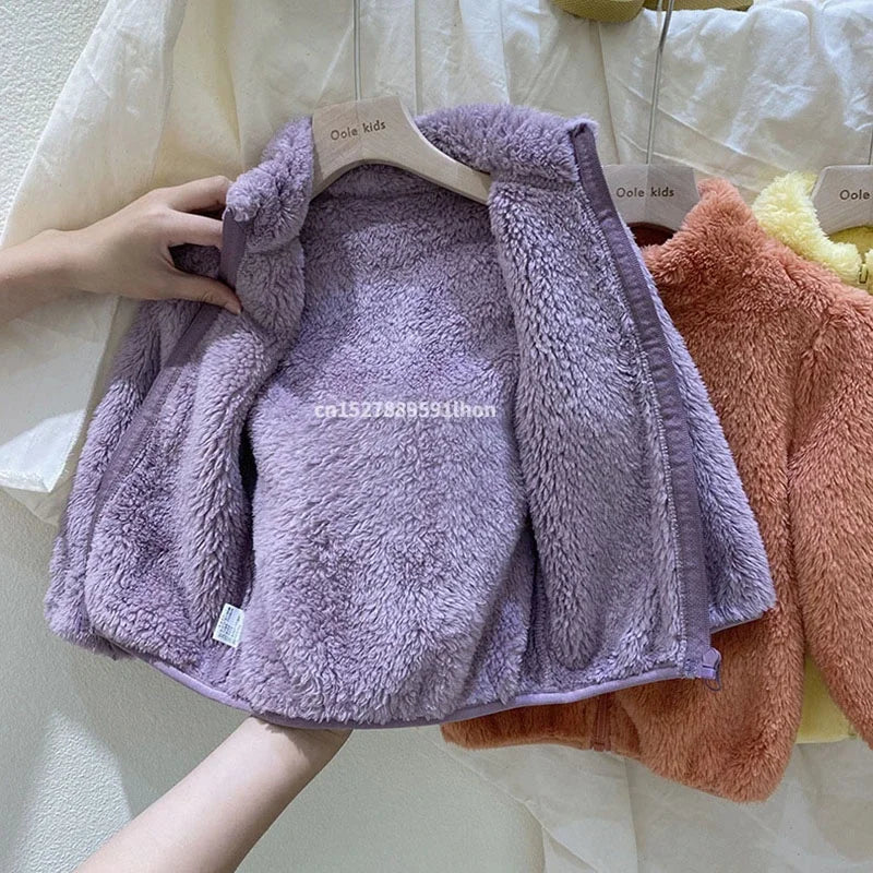 Soft Thermal Jacket – Pink Girls’ Outerwear