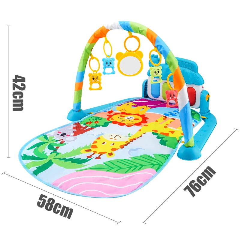 Baby Music Play Gym – Piano Activity Mat for Early Development (0-36 Months)