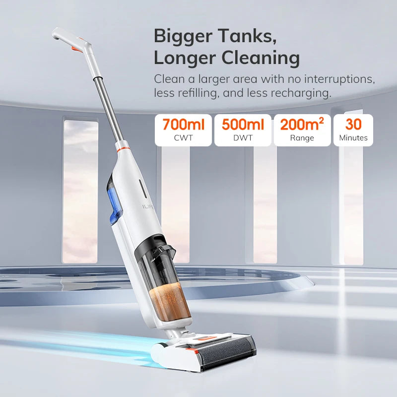 W90 Cordless Wet-Dry Smart Mop: Powerful Cleaning Made Easy