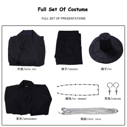 Demon Hunters Jinu Cosplay Suit – KPOP SAJA Boys Uniform for Men