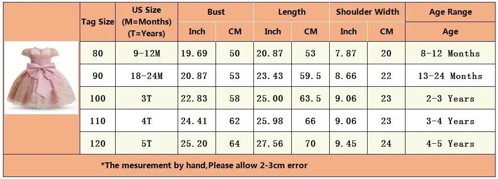 Kids’ Formal Embroidered Dress – Vintage Style Birthday