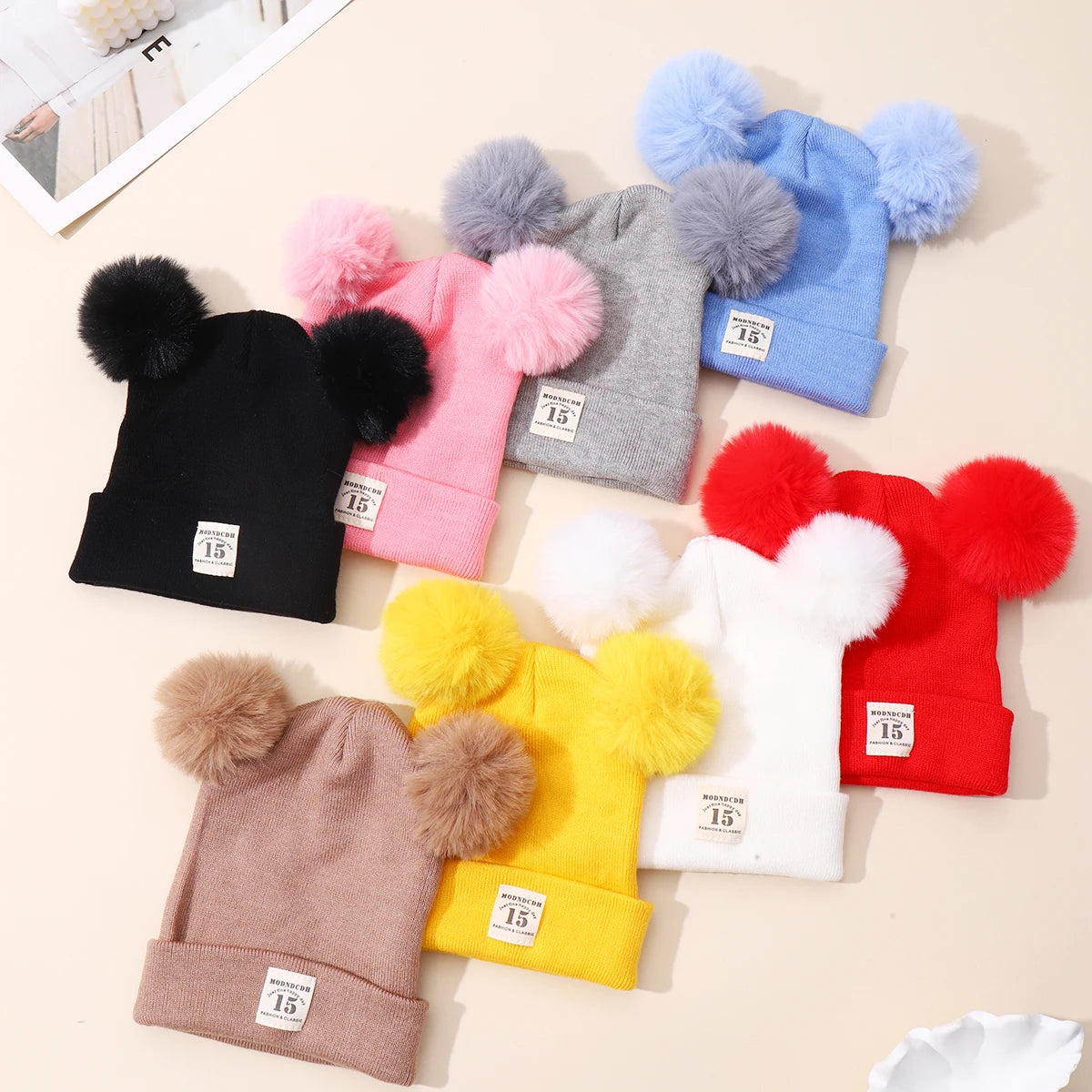 Soft Knitted Winter Cap for Babies & Kids