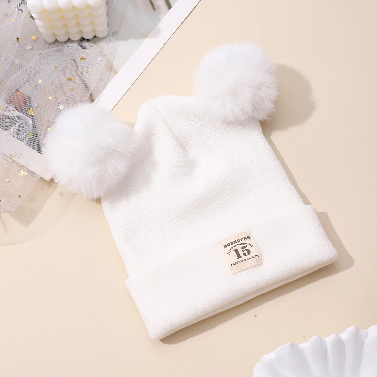Soft Knitted Winter Cap for Babies & Kids