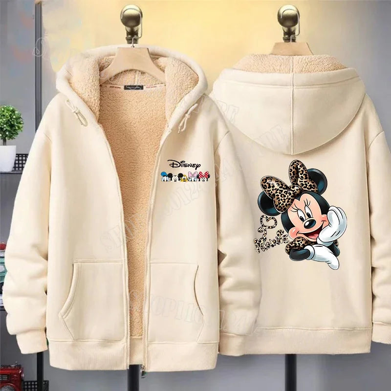 Mickey Mouse Oversized Hoodie: Cozy & Stylish Winter Jacket