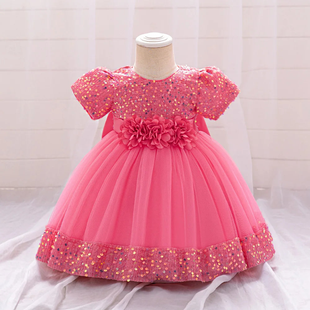 Infant Girl Special Occasion Dress – Baptism & Christmas