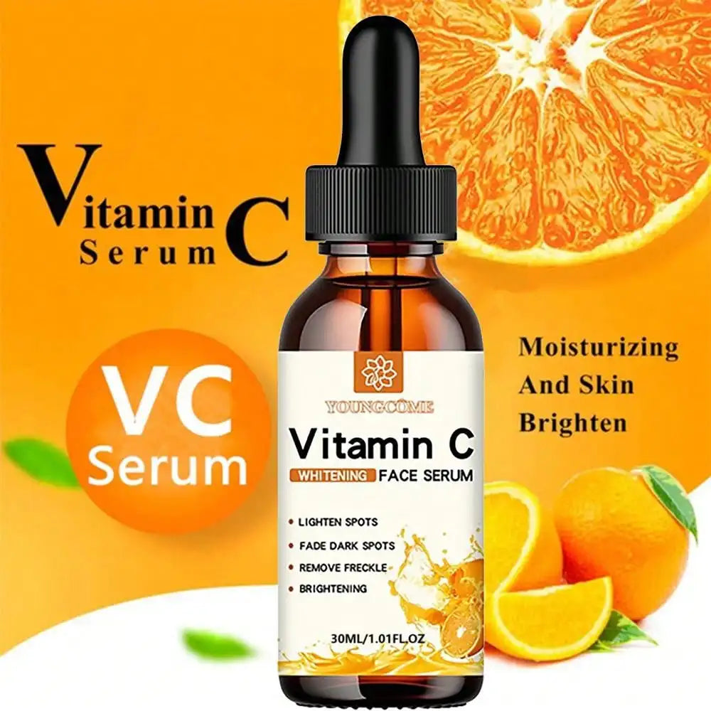 Brighten & Repair: Vitamin C Facial Essence with Hyaluronic Acid