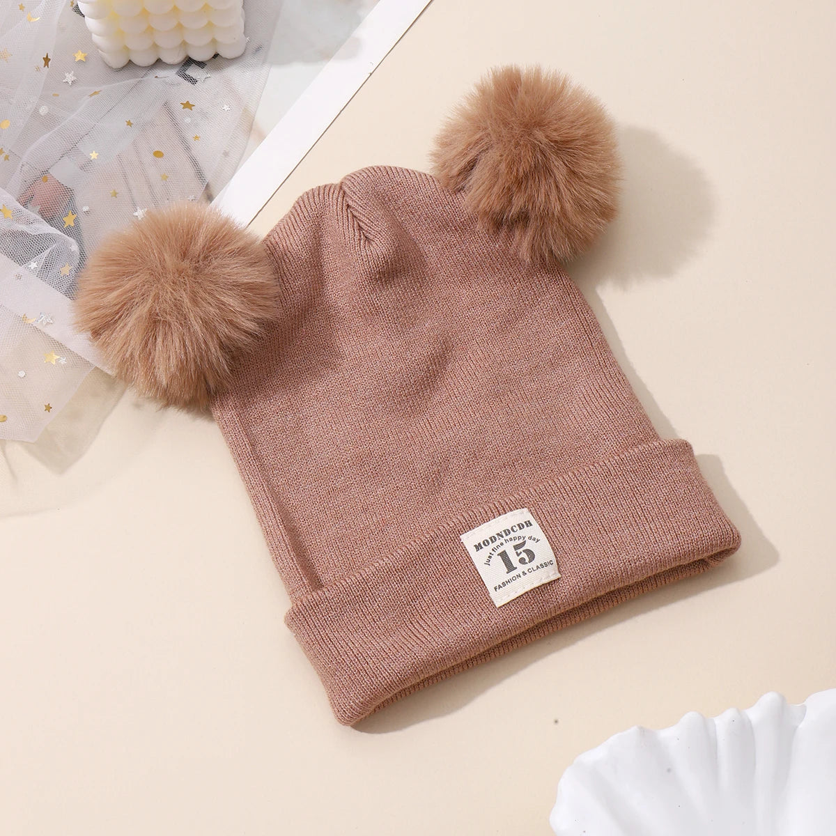 Soft Knitted Winter Cap for Babies & Kids