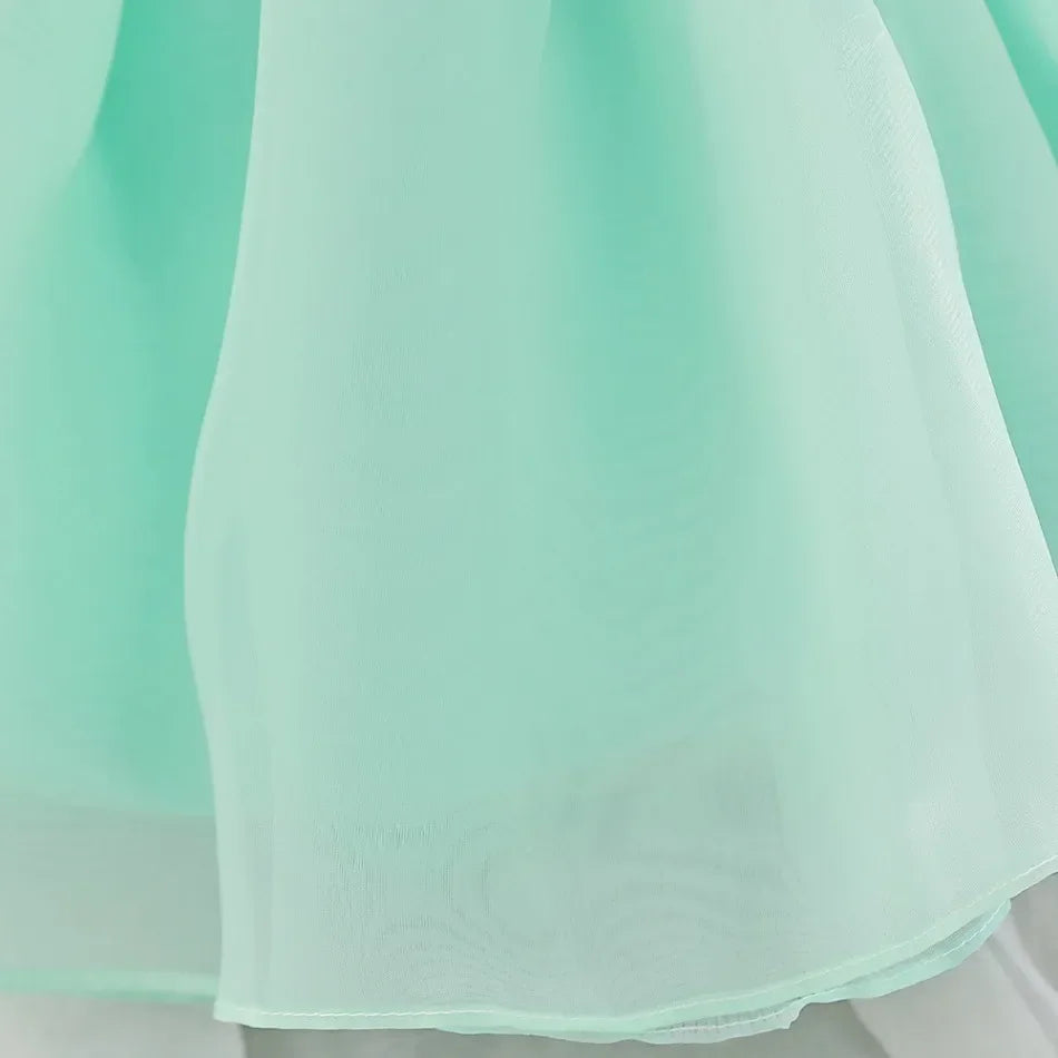Kids Wedding Dress – Sleeveless Flower Girl Gown