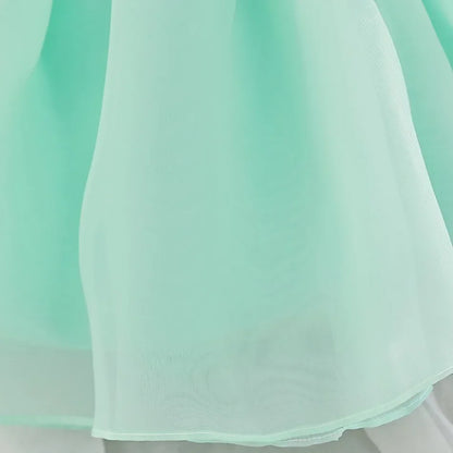 Kids Wedding Dress – Sleeveless Flower Girl Gown