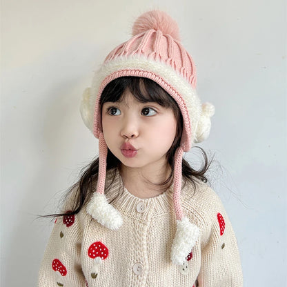 Winter Baby Cap – Velvet Lined & Cozy