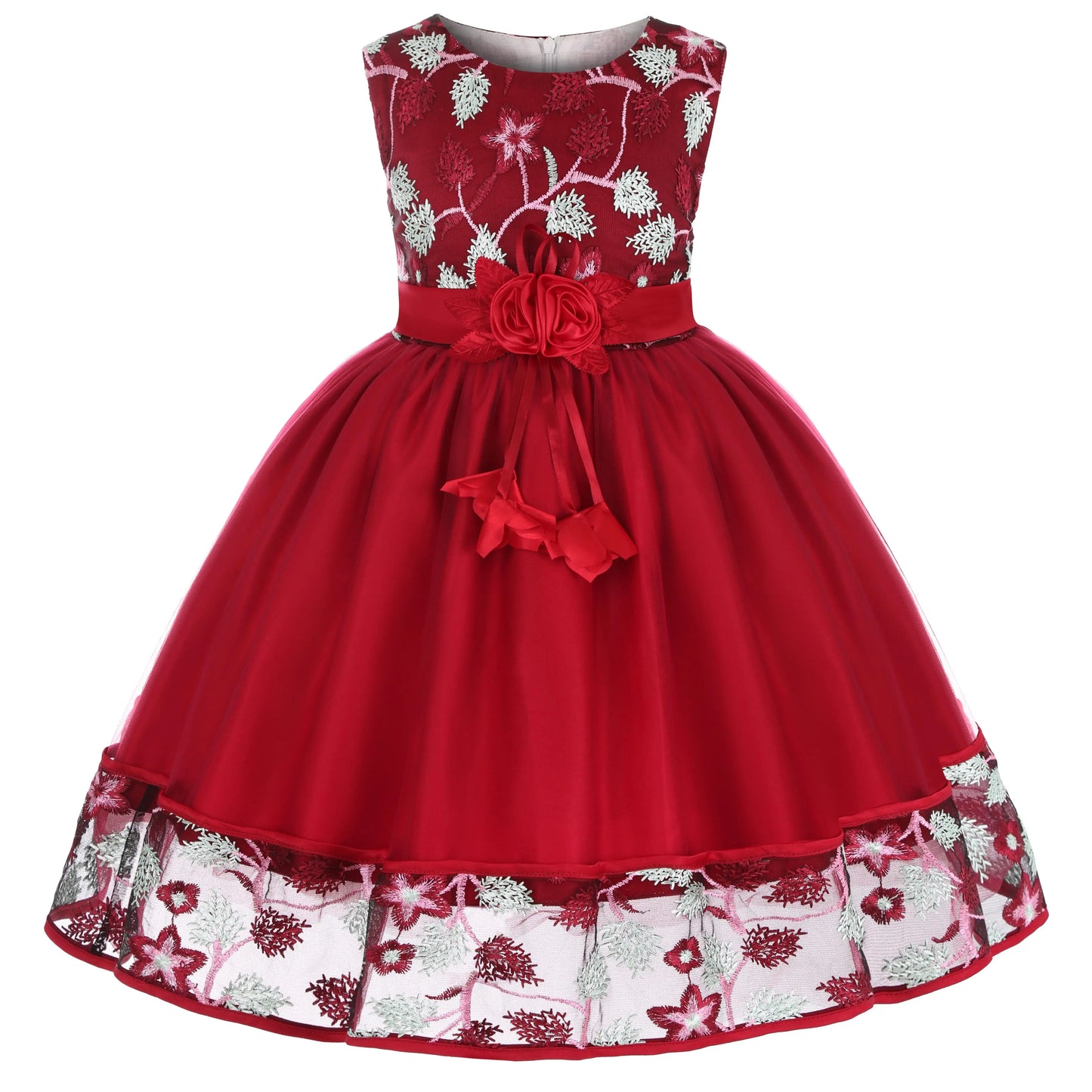 Girls’ Lace Flower Child Wedding & Party Dress