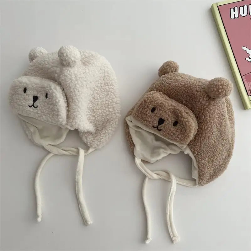 Adorable Bear Hat for Toddlers & Kids