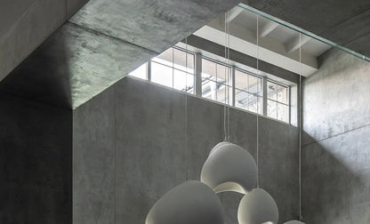 Nordic Wabi Sabi Pendant Lamp: Modern LED Chandelier for Dining & Living Spaces