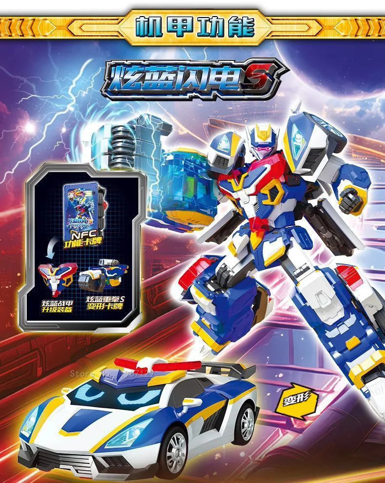 Transforming Cardbot Robot – Car-to-Robot Action Figure for Kids