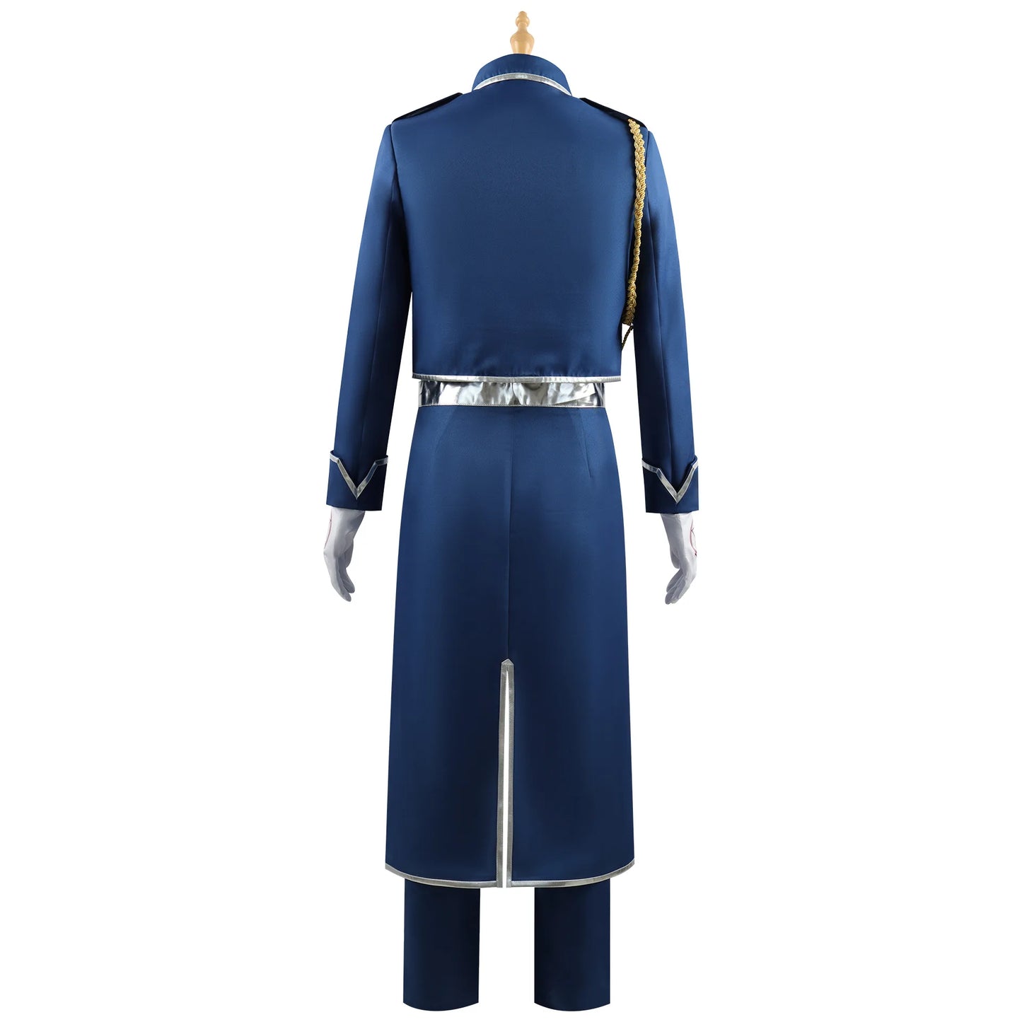 Roy Mustang Anime Cosplay – Blue Uniform Full Set for Party & Role Play