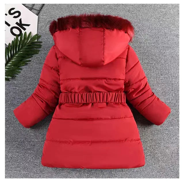 Kids’ Hooded Padded Coat – Thick & Cozy Winter Wear