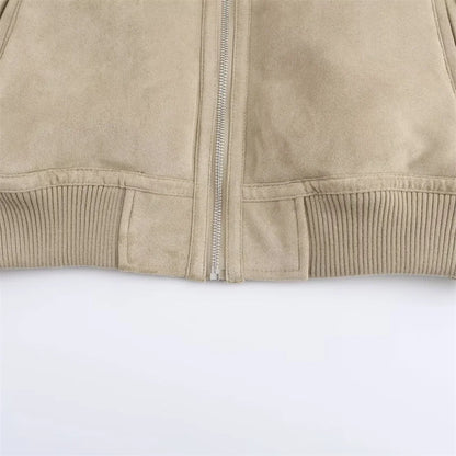 Autumn Chic: Double-Sided French Design Jacket