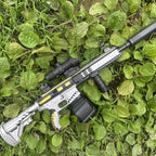 Ultra Shoppings M416 Classic Manual Gel Ball Toy Gun with elastic gel for boys, outdoor holiday gift, suitable for Christmas play.