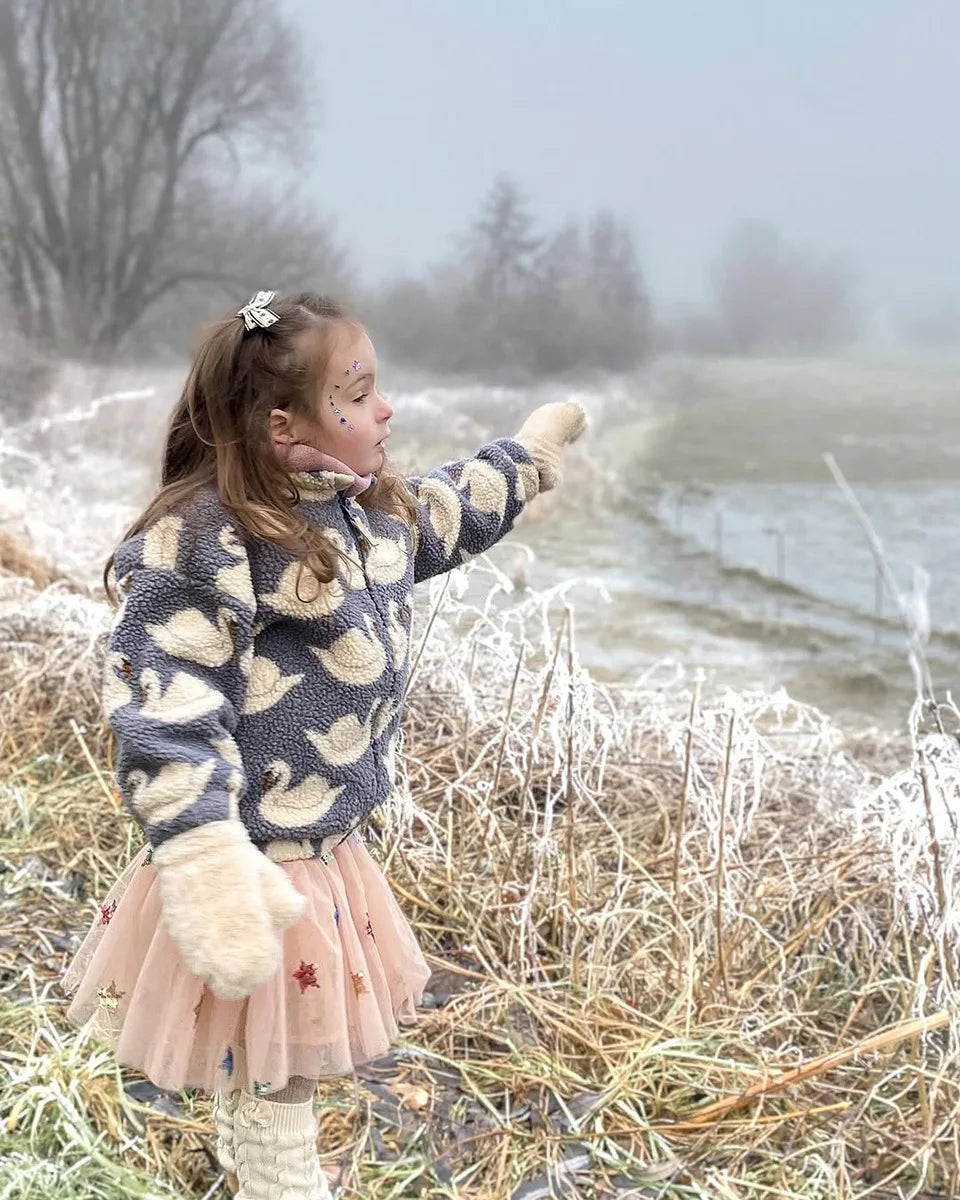 Baby Cartoon Coat – Soft Lamb Wool Jacket