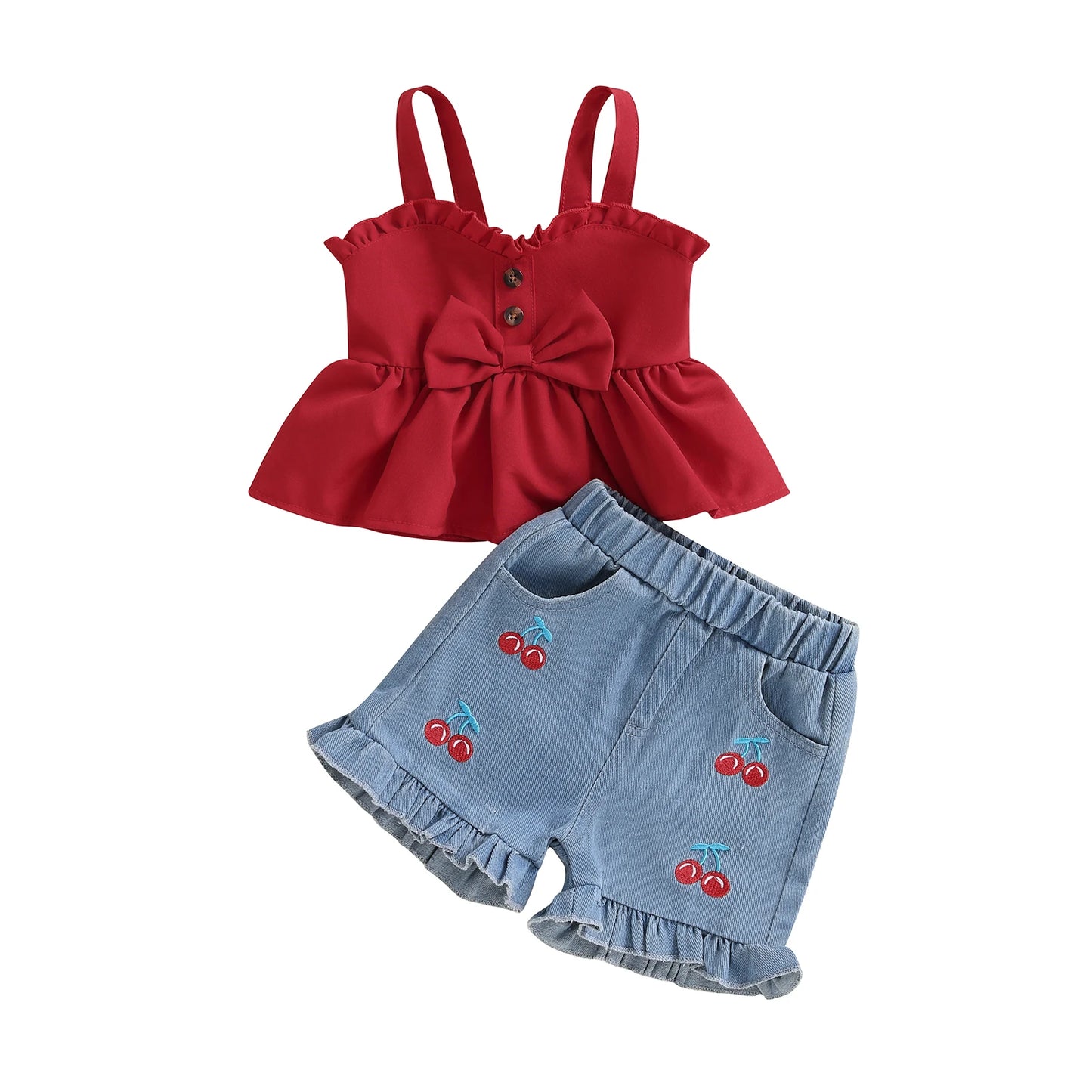 Cute Clothing Set for Girls 18M–6T
