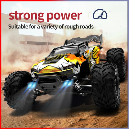 1:16 RC Off-Road Car – High-Speed 4WD Monster Truck with LED Lights