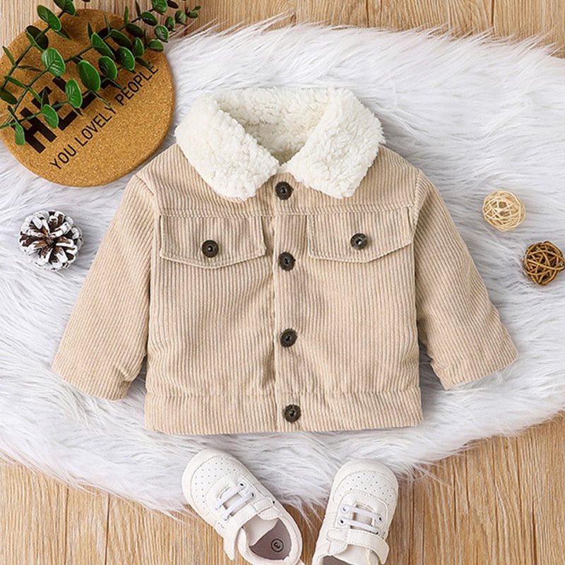 Casual Baby Winter Outwear – Long Sleeve Style