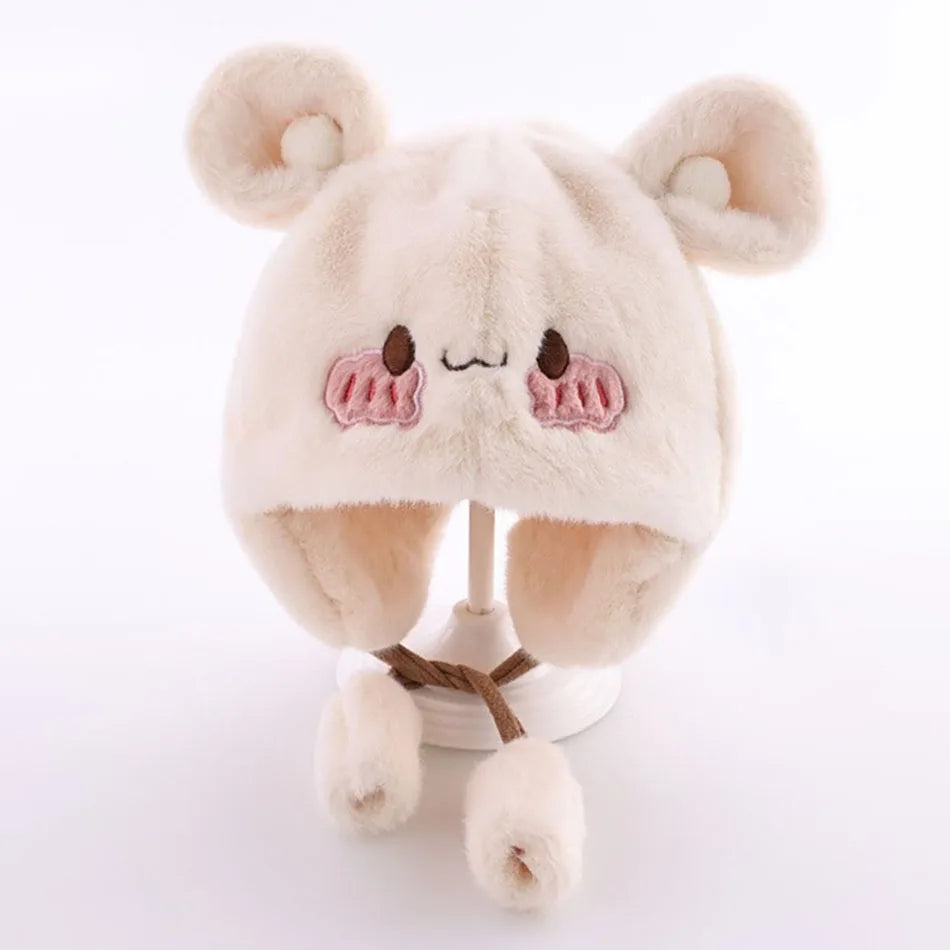 Comfy Plush Hat for Babies – Cold Weather