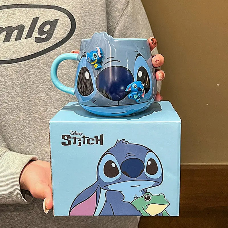 Disney Stitch Ceramic Mug: Cute & Creative Coffee Cup Gift