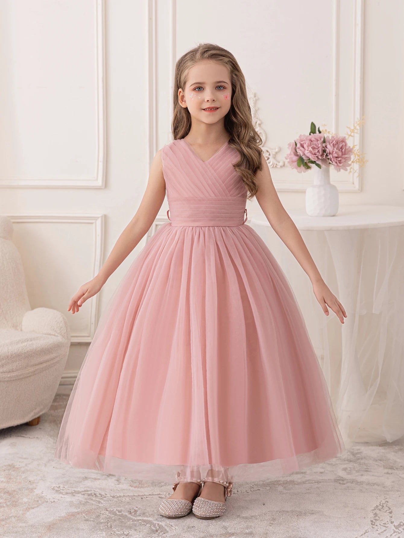 Pink Princess Gown for Birthday & Wedding Events