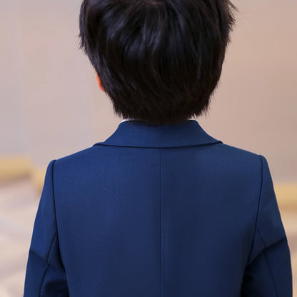 Little Boys’ Handsome Outfit – 3-Piece Suit for Weddings & Parties