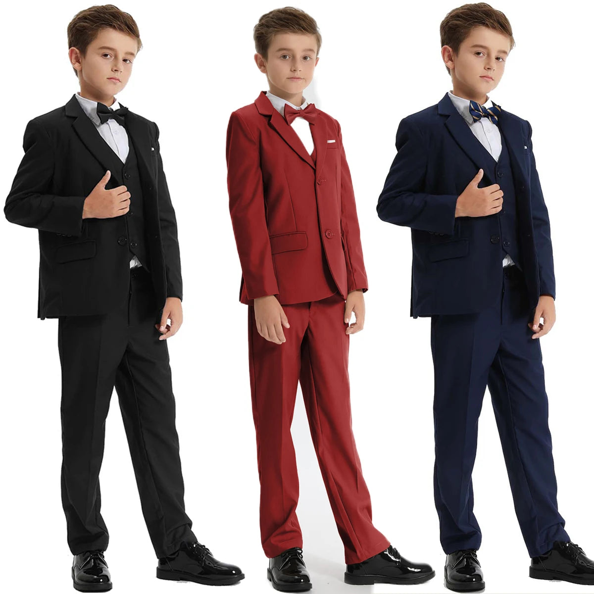 Kids' Formal 3-Piece Suit: Perfect for Weddings & Special Occasions