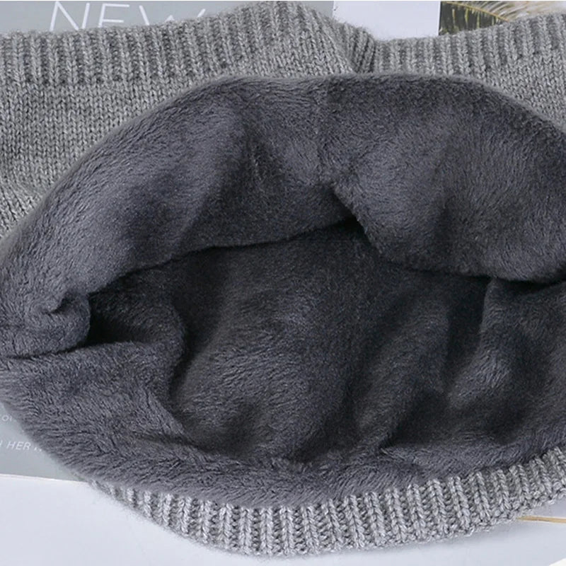 Fleece Lined Winter Hat & Scarf for Children