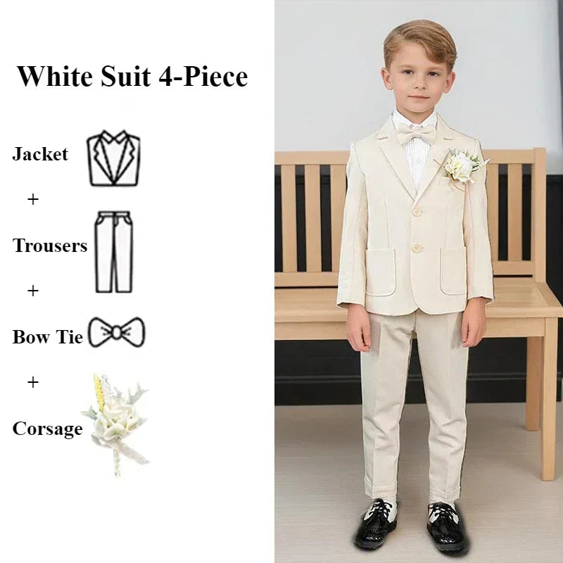 Boys’ Classic Formal Wear – Wedding, Birthday & Evening Outfit