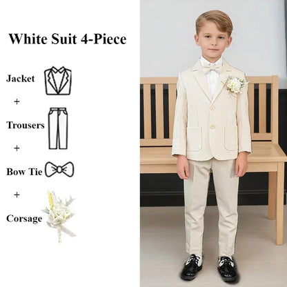 Boys’ Classic Formal Wear – Wedding, Birthday & Evening Outfit