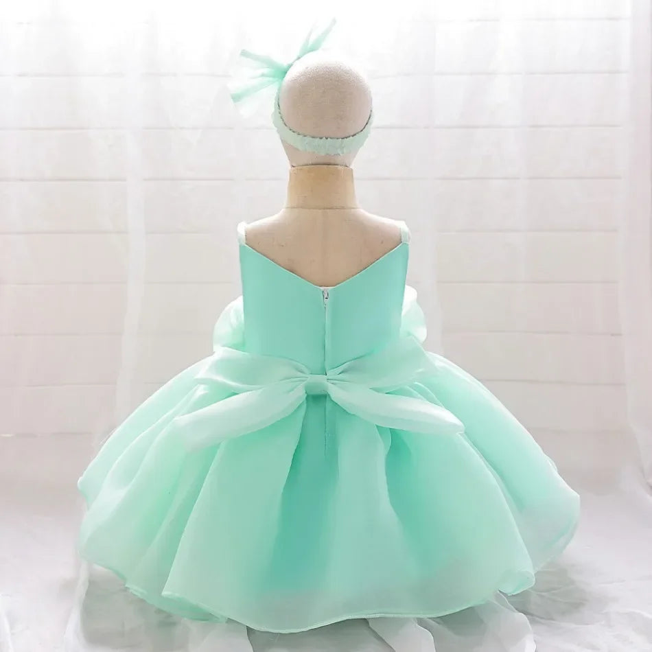 Kids Wedding Dress – Sleeveless Flower Girl Gown