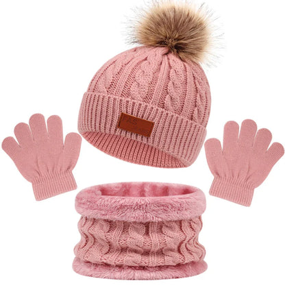 3-Piece Winter Essentials for Babies – Soft & Snuggly Set