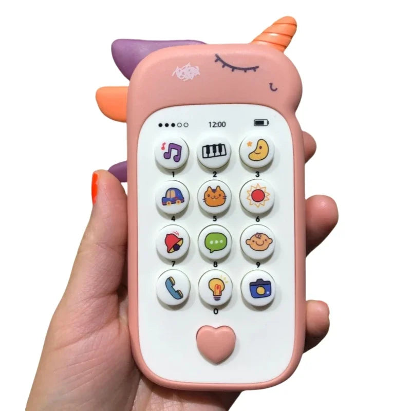 Baby Mobile Phone Toy – Musical Teether & Early Education Gift